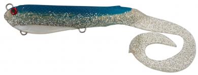 Gummifisch SUCKER NG DEEP blau-perlmutt-glitter 