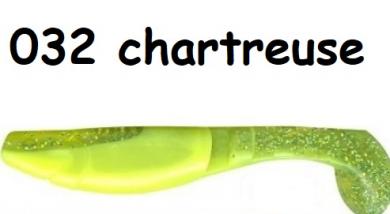 Kopyto 20 cm chartreuse hologram glitter silk 
