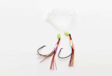 Dorsch- und Seelachssystem - 2 Haken 8/0 