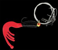 Dorschtwistersystem 4 g Jigkopf schwarz/rot 