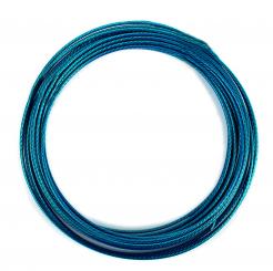 Edelstahlvorfach 1x7 Nylon ummantelt 