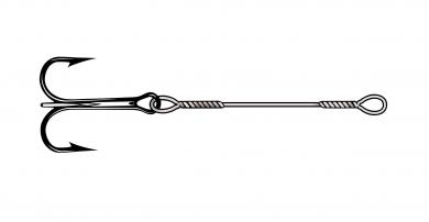 Angsthaken - Stinger - Enddrilling 