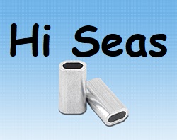 Hi Seas Klemmhülsen "Grand Slam" "F" 1,5 mm - 50 Stück