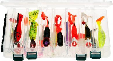 Kunstköderbox (ohne Inhalt) doppelseitig 