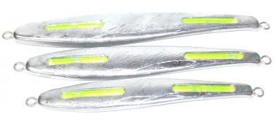 PILKER -"Knicklicht-Wellenpilker" 200 - 300 - 400 g - Knicklichter 200 g ~ 16 cm