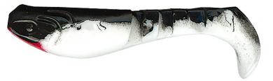 Shad Kopyto Gummifisch 6" - 15 cm weiß/schwarz 