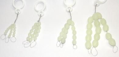 Leuchtperlen soft - oval 