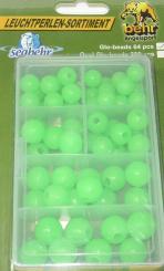 Leuchtperlensortimente - Glo-Beads rund 