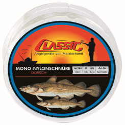 Vorfachschnur - Mundschnur auf 100-m-Spule 100 m 0,7 mm / 22 kg