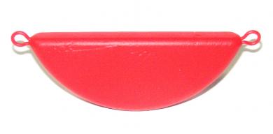 Kutscherblei Trollingblei ROT mit Doppelöse Heilbuttblei Meeresblei 300 g