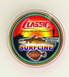 Brandungsschnur "Surfline" 200-m-Spule 0,58 mm auf 0,33 mm