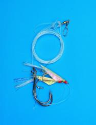 Überbeißersystem mit 8/0 Haken 