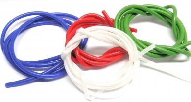 Silikonschlauch Posenschlauch Posengummi rot