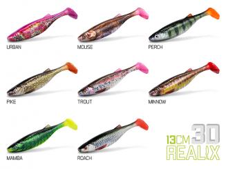 Shad Realix 3D 13 cm per 2 Stück in 8 Designs 