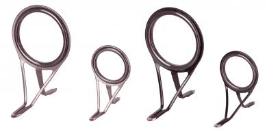 SIC-Zweistegring Größe 12 - 50 V-förmig Gunsmoke Gr. 16 - ID 11,1 mm