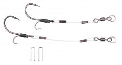 Stinger - Angsthaken mit Fluorocarbon 7,5 cm - 5/0