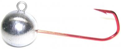 Rundkopfjig 125 g mit VMC 8/0 und 10/0 8/0