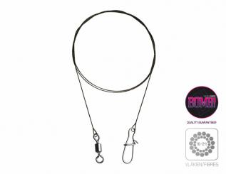 Wolfram Raubfisch-Vorfach per 2 Stück - Stahlvorfach 20 cm - 7 kg