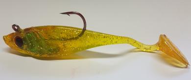 Soft Shad 40 g gelb-orange-glitter 