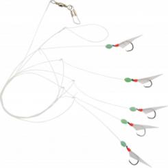 Zebco Heringsvorfach 5 Haken Gr. 6 100 cm 