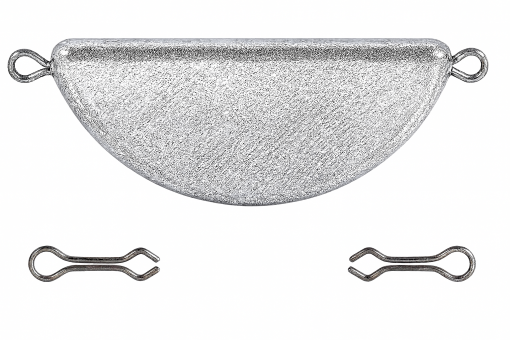 Kutscherblei - Heilbuttblei - Trollingblei - Meeresblei mit Doppelöse 200 bis 500 g 500 g