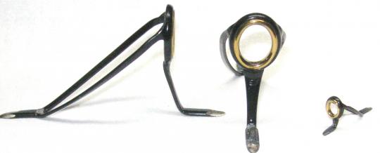 SIC Lowrider-Rutenring mit goldfarbener ovaler Einlage ~ 14 mm - 5,5 mm