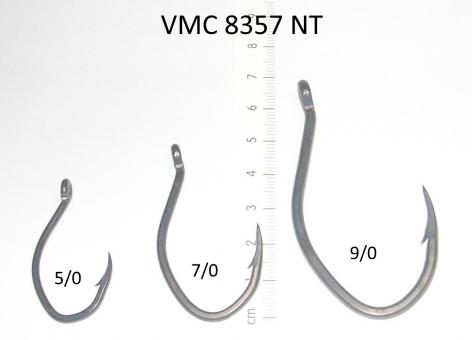 VMC 8357 NT Einzelhaken Gr. 5/0 - 9/0 