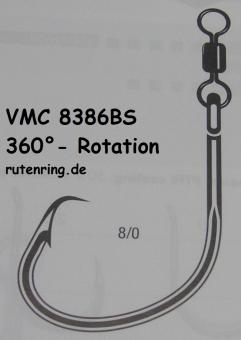 VMC 8386BS Tuna Circle 360° 4 x Größe 6/0